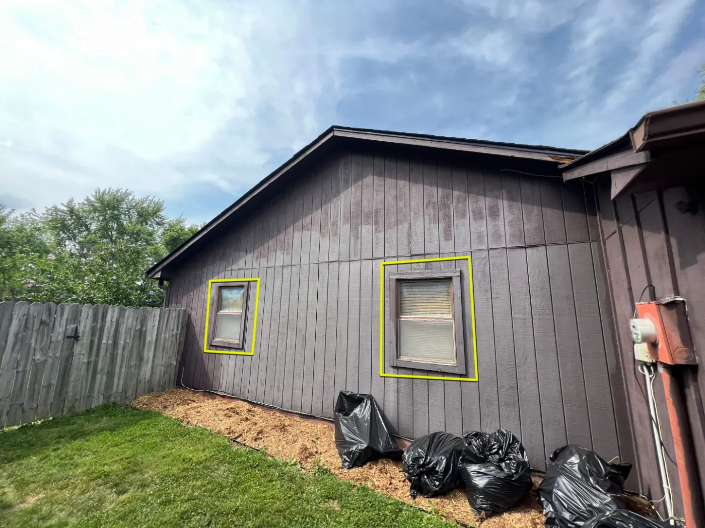 Energy-efficient windows installed in a Raintree Village home